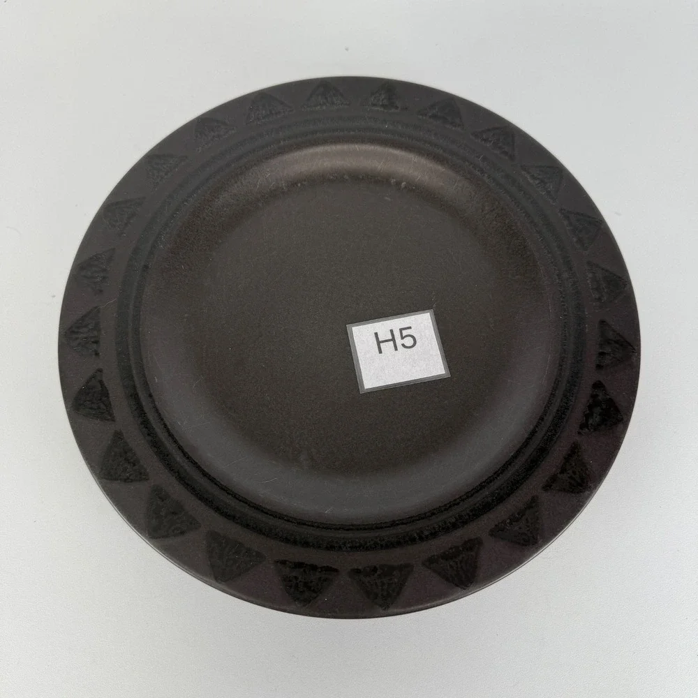 Pfaltzgraff Midnight Sun Brown Set of 2 Dinner Plates 10.5 inches‎ READ